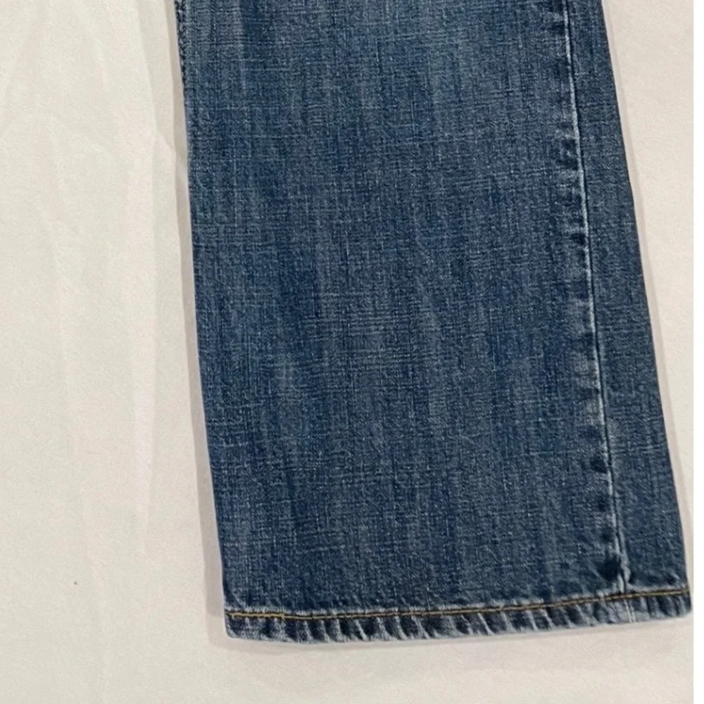 VTG Levis 557 Jeans Mens 36x32 Medium Wash Relaxed Bootcut Crosshatch Denim 2008